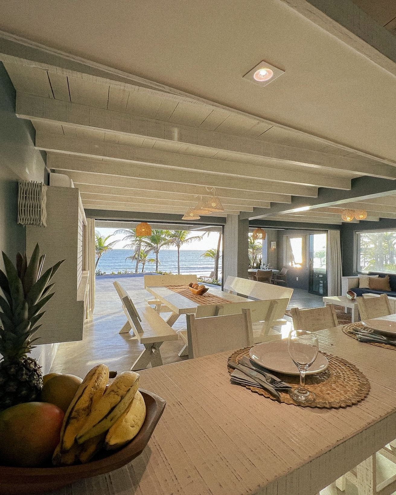 4/7 - Integrated kitchen of Casa de Mar with counter and utensils, Club de Mar Condo Hotel
