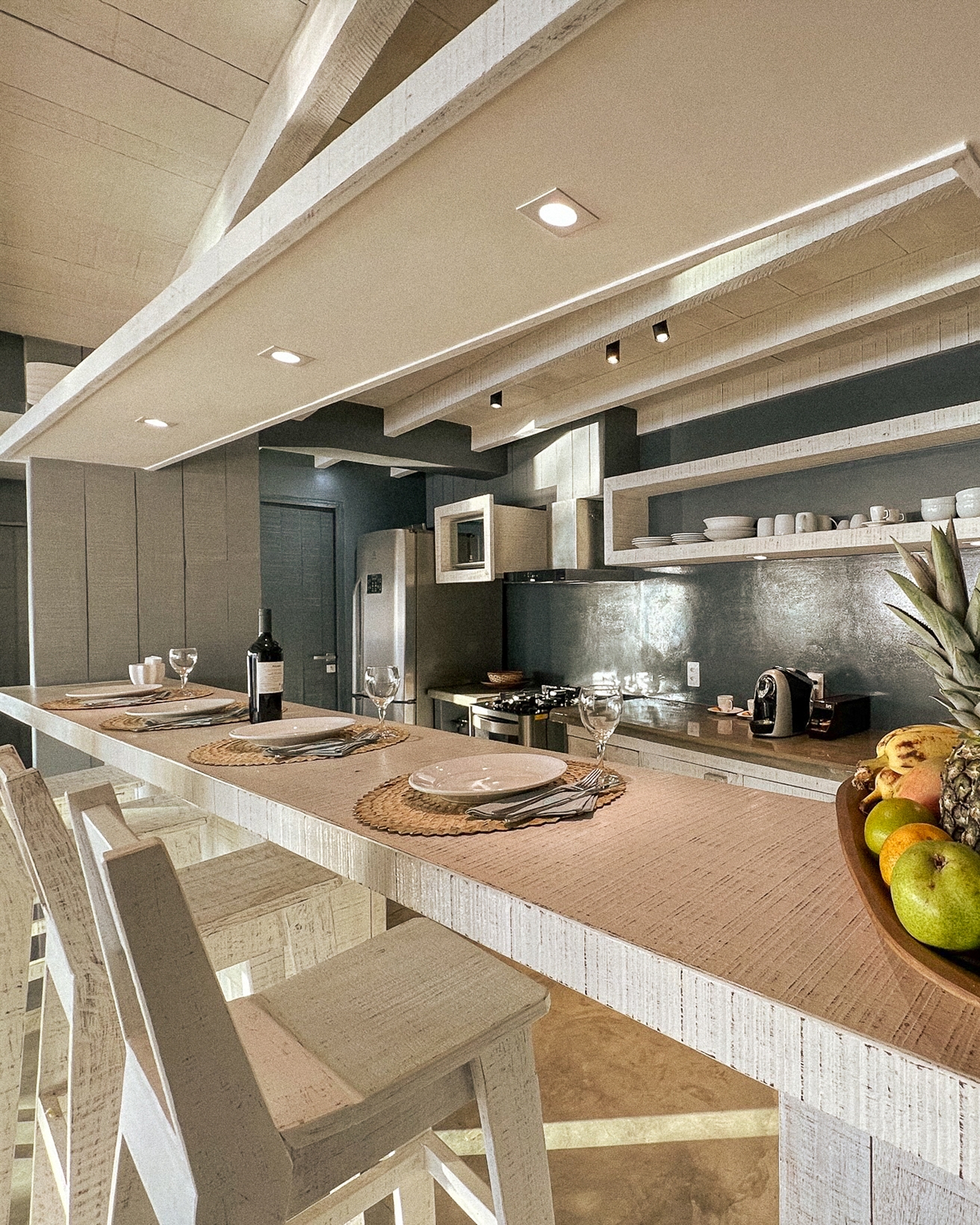 2/6 - Fully equipped kitchen of Casa de Mar with Pool at Club de Mar Condo Hotel